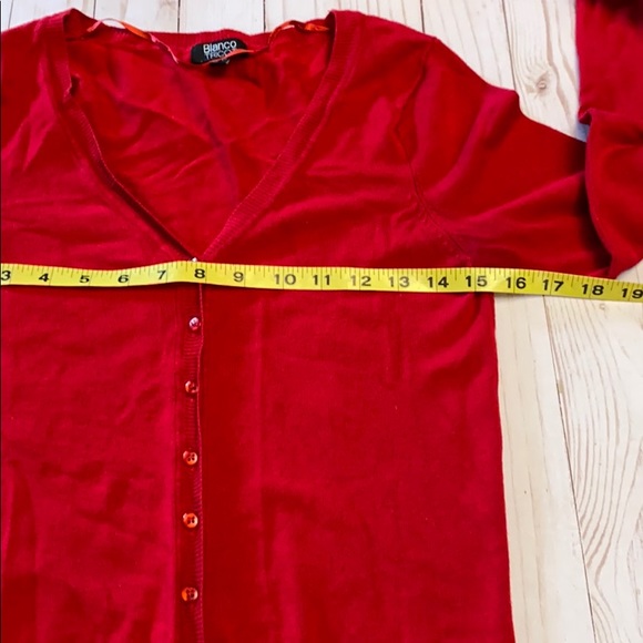 Winter Bundle Blanco Tricot Red Cardigan & Scarf - Picture 6 of 16